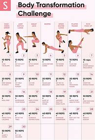 Image result for 25 Day Exercise Challenge