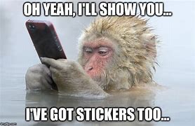 Image result for Cell Phone Meme Stickers