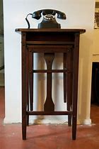 Image result for Antique Telephone Stand