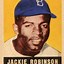 Image result for Jackie Robinson Baseball Card Image