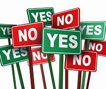 Image result for Yes or No Picture