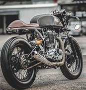 Image result for Royal Enfield Custom Cafe Racer