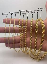 Image result for Ball Chain Sizes