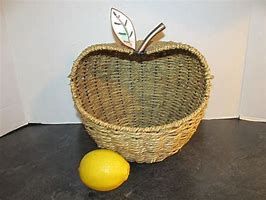 Image result for Apple Shaped Fruit Basket