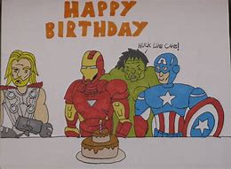Image result for Avengers Birthday Meme