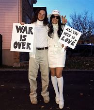 Image result for John Lennon Yoko Ono Costume