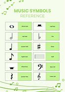 Image result for Music Symbols Chart