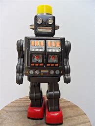 Image result for 60s Robot Toy