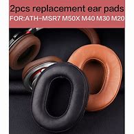 Image result for headphones ear pad leather