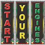 Image result for Lighted Racing Signs