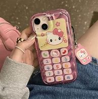 Image result for Pink iPhone Case Hello Kitty