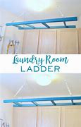 Image result for Laundry Room Ladder Drying Rack