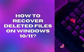 Image result for Free Way to Recover Deleted