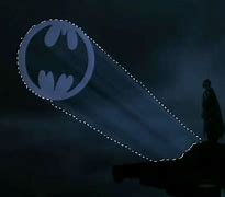 Image result for Batman Looking at Bat Signal