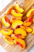 Image result for Sliced Peaches