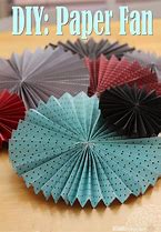 Image result for DIY Paper Fan Decorations
