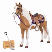 Image result for Toy Horses with Saddles
