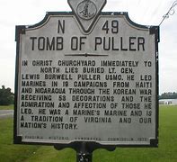 Image result for Chesty Puller Gravesite