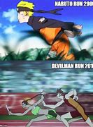 Image result for Anime Running Meme