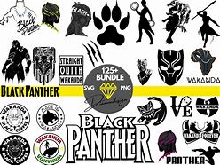 Image result for Blacj Panther SVG