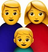 Image result for Family of 3 People Emoji