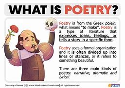 Image result for What Is Poetry