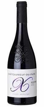 Image result for Xavier Vignon Chateauneuf Pape Cuvee Anonyme