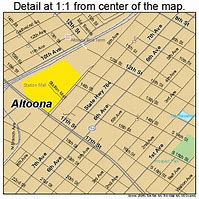 Image result for Map of Altoona PA
