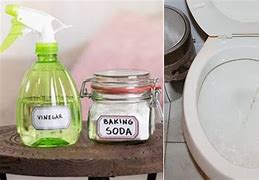 Image result for Baking Soda and Vinegar for Clogged Toilet