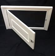 Image result for Attic Crawl Space Door