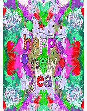 Image result for Psychedelic Happy New Year