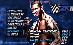 Image result for WWE 2K15 Xbox 360 Menu