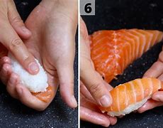 Image result for How to Make Salmon Nigiri Sushi
