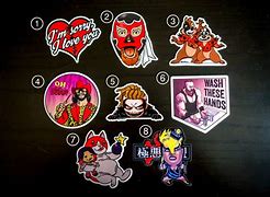 Image result for Wrestling Stickers for Scrapbook