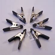Image result for Spring Loaded Clips for Fabric