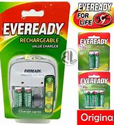 Image result for Eveready Rechargeable Batteries and Charger