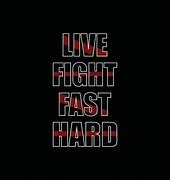 Image result for Live Fast Fight Hard Logo