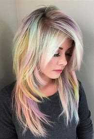 Image result for Long Hair with Side Swept Bangs