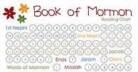 Image result for Book of Mormon Reading Chart for the Year
