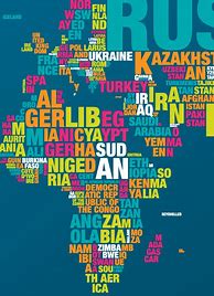 Image result for Typography Map