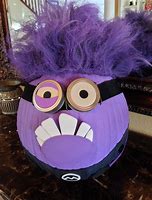 Image result for No Carving Minion Pumpkin