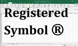 Image result for How to Type Registered Trademark Symbol