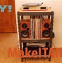 Image result for DIY Record Player Stand