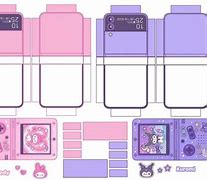 Image result for Kuromi Papercrafting Template