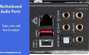 Image result for Parts of Audio Port