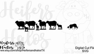 Image result for Border Collie Herding Sheep SVG