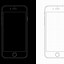 Image result for iphone 6 plus template