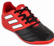 Image result for Indoor Soccer Shoes Adidas Red and White