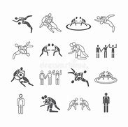 Image result for Greco-Roman Wrestling Symbol