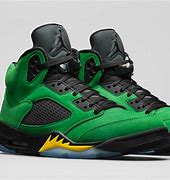 Image result for Jordan 5 Grey and Green Size 7